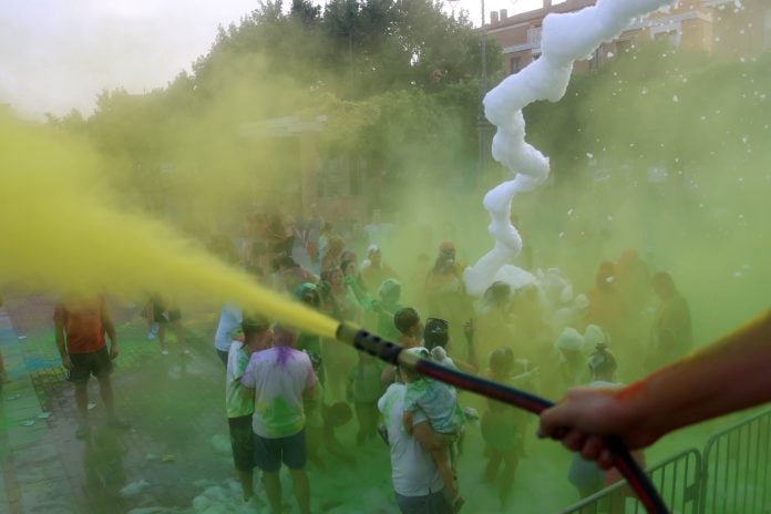 Carrera de los colores 2026 en Cabanillas.