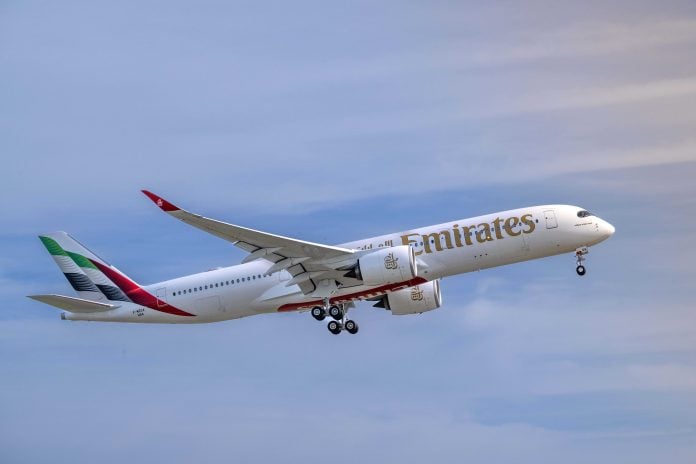 Airbus A350-900 de Emirates.