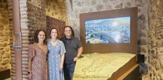 Presentación de la musealización de los torreones de Guadalajara.