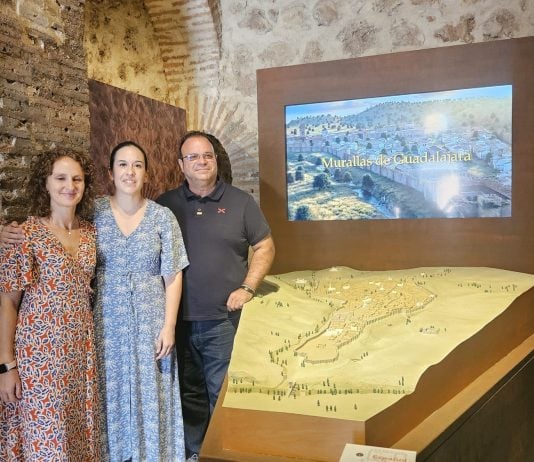 Presentación de la musealización de los torreones de Guadalajara.