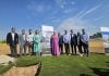 Buenas palabras desde la Junta al Ayuntamiento de Guadalajara sobre vivienda Acto de colocación de la primera piedra de una promoción de 234 viviendas protegidas de la cooperativa Greenhabitat, en el barrio de Aguas Vivas. (Foto: EP)