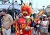 Un aficionado en el España-Bélgica. (Foto: Gustavo Valente / EP)