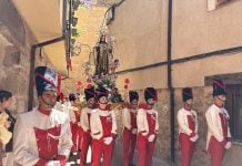 La Virgen del Carmen en Molina de Aragón Procesión de la Virgen del Carmen en Molina de Aragón.