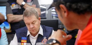 Page en el incendio
