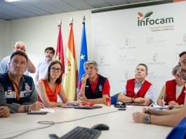 Reunión del Centro de Coordinación Operativa Integrado.