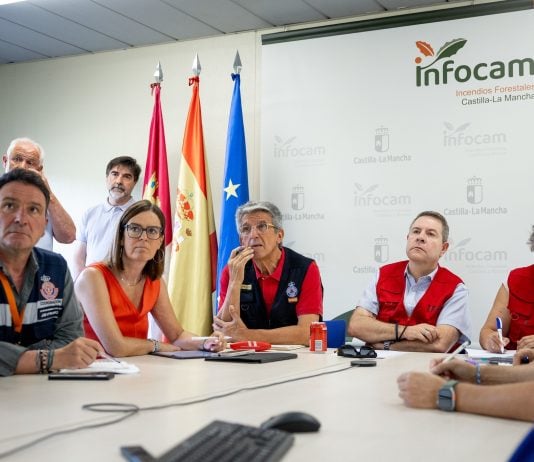 Reunión del Centro de Coordinación Operativa Integrado.