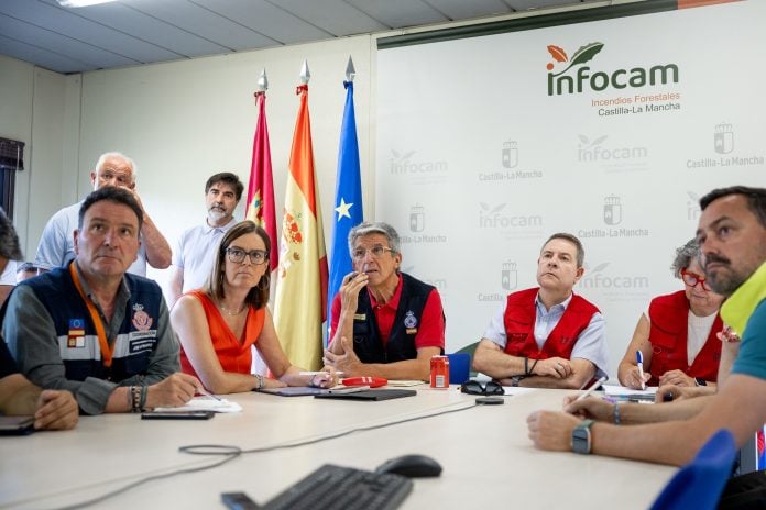 Reunión del Centro de Coordinación Operativa Integrado.