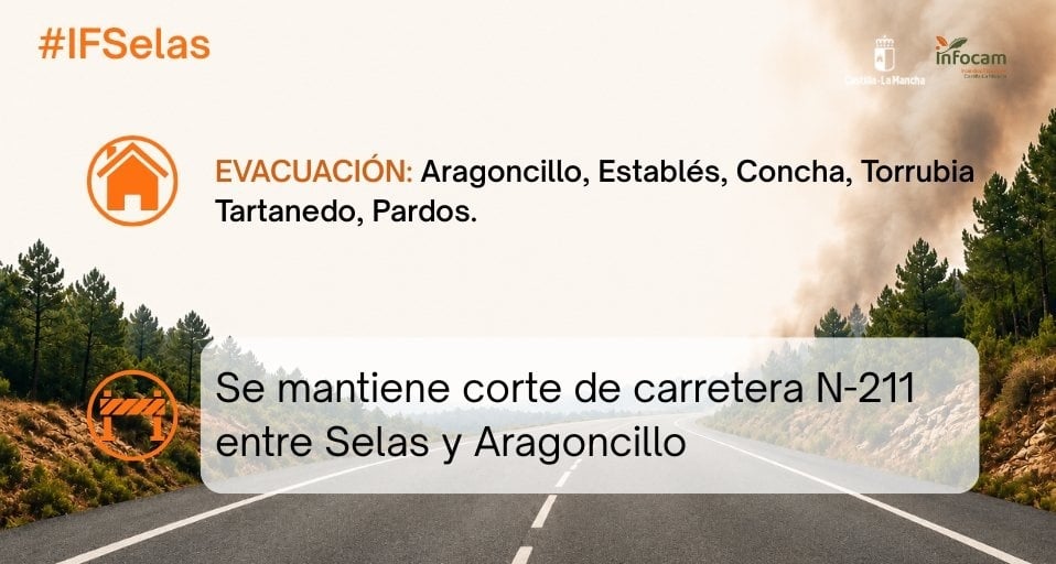 Incendio de Selas.
