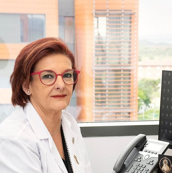 La doctora Mercedes Guerra.