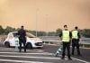 Carreteras cortadas por el fuego en Guadalajara Carretera cortada, a 2 de julio de 2026, en Chapinería, Madrid (España). Los incendios que afectan a la Comunidad de Madrid siguen avanzando sin control y se han unido en un solo foco, mientras que en Ávila el incendio de Burgohondo avanza también sin control lo que ha obligado al Gobierno central a declarar la emergencia nacional en un día en la que las previsiones meteorológicas de intensas rachas de viento dificultan las labores de extinción. Hasta el momento se han quemado 9.000 hectáreas en Ávila y otras 6.000 en Madrid. A. Pérez Meca / Europa Press 24 JULIO 2026 INCENDIO FORESTAL;PIXELADA 24/7/2026