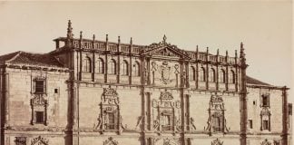 La Universidad de Alcalá impulsa un nuevo Grupo de Investigación dedicado al estudio de su historia Fachada de la Universidad de Alcalá en 1870.
