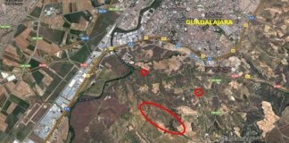 Puedes comprar un terreno en Guadalajara a menos de un 1 euro el metro cuadrado Ubicación de la parcela de Reyal Urbis que sale a subasta cerca de Guadalajara.