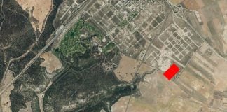 Suelo urbanizable a precio de ganga en Horche Ubicación de la parcela que se subasta en Horche.