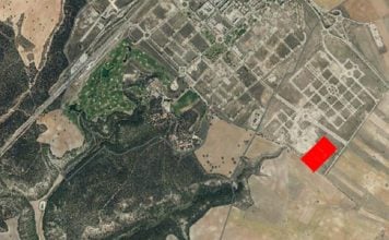 Suelo urbanizable a precio de ganga en Horche Ubicación de la parcela que se subasta en Horche.