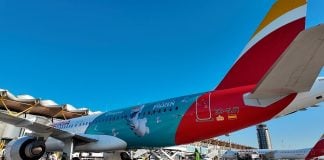 Frozen vuela con Iberia Frozen Iberia