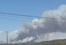 La UME, en el grave incendio del norte de Guadalajara: VEA LOS VIDEOS Imagen aportada por un lector de LA CRÓNICA en los primeros compases del incendio de Beleña. (Foto: La Crónic@)