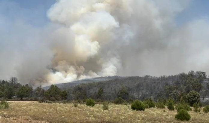 Incendio de Selas.