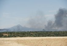 16.000 hectáreas quemadas, 20 pueblos evacuados y 5 confinados, terrible balance del domingo en el incendio de Guadalajara Incendio de La Mierla