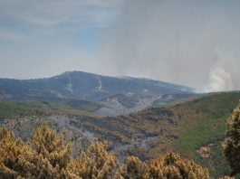 Uno de los parajes que ardieron el pasado verano y cuyas escorrentías aún preocupan.