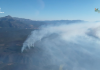 El humo de los incendios es muy tóxico, alerta Sanidad El incendio de La Mierla, desde el aire. (Foto: Infocam)