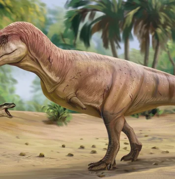 Dinosaurios que se dejaron los dientes en un pueblo de Guadalajara: así es la historia que aflora millones de años después Dinosaurio de la especie cuyos dientes han aflorado ahora en Algora.