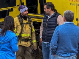 Paco Núñez en el incendio