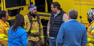 Núñez quería entrar al puesto de mando del incendio y no le han dejado Paco Núñez en el incendio