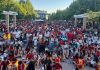 Toda Guadalajara estuvo con la selección En Cabanillas, la Plaza del Pueblo se llenó de aficionados para asistir a la victoria de la selección española de fútbol, de nuevo campeona del mundo.