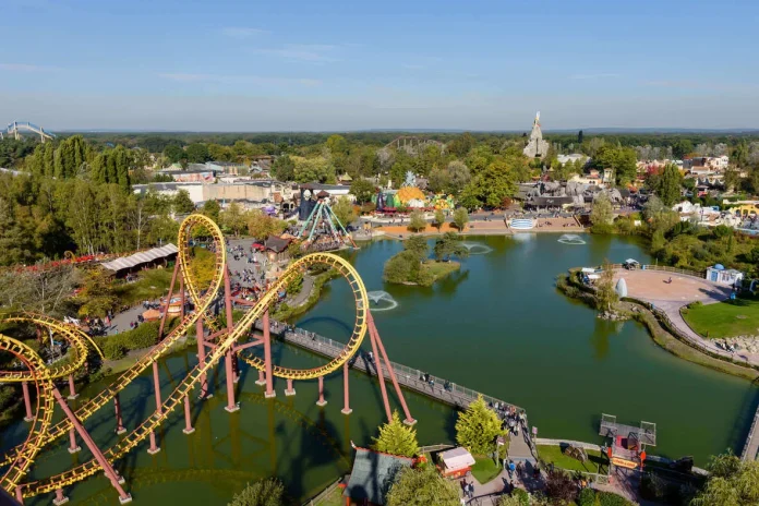 Vista general del Parque Astérix.