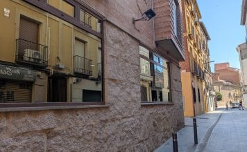 Una calle de Guadalajara