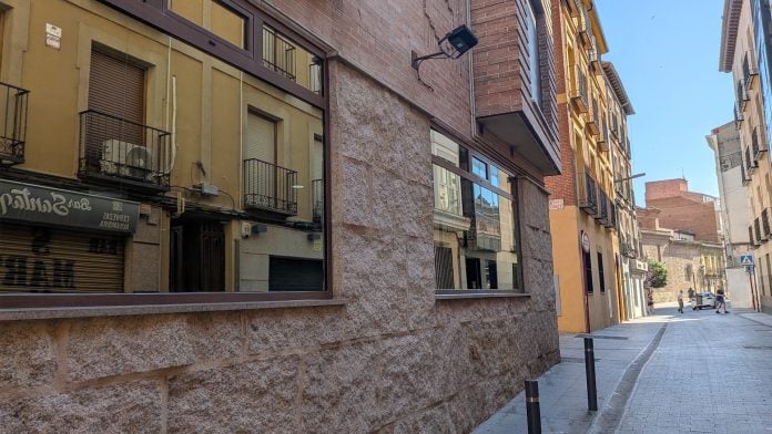 Una calle de Guadalajara