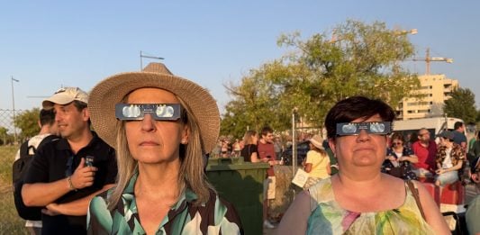El eclipse en «la mejor ciudad del mundo para vivir» Guarinos y el eclipse