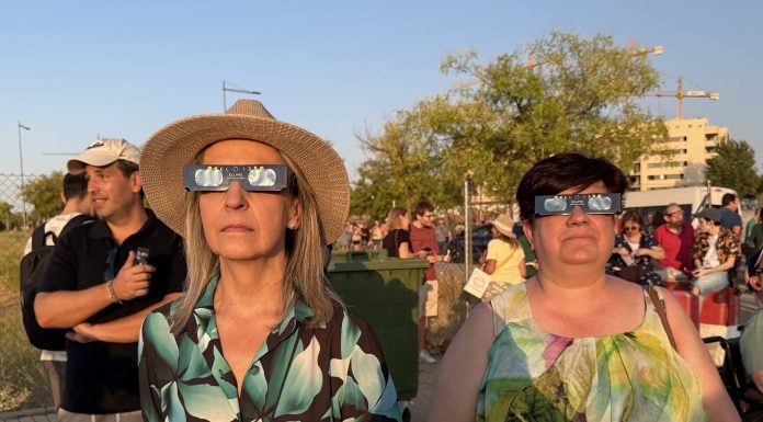 El eclipse en «la mejor ciudad del mundo para vivir» Guarinos y el eclipse