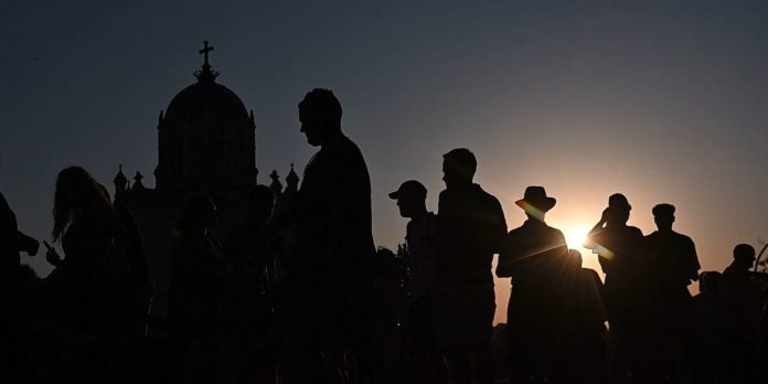 El eclipse desde Guadalajara