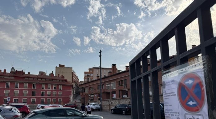 Desde el lunes, sin aparcamiento en el Mercado de Abastos, por los encierros de Guadalajara Corrales de los encierros de Guadalajara
