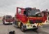 Bomberos y helicópteros de Madrid ayudaron a controlar el incendio de la urbanización Montelar Una dotación de Bomberos de la Comunidad de Madrid, en imagen de archivo.
