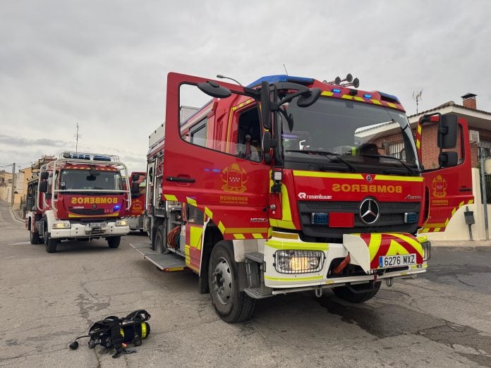Una dotación de Bomberos de la Comunidad de Madrid, en imagen de archivo.