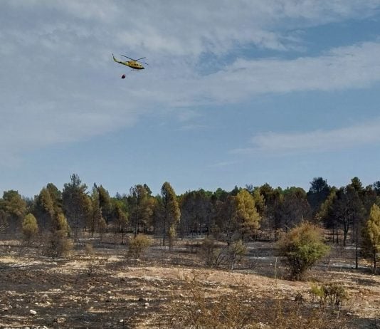 El incendio de El Recuenco.