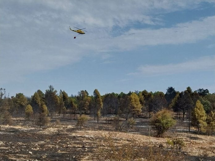 El incendio de El Recuenco.