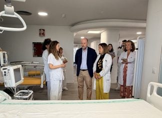 El Hospital de Guadalajara es especial por una prueba que es capaz de hacer El director gerente del Servicio de Salud de Castilla-La Mancha (Sescam), Alberto Jara, ha visitado este viernes estas instalaciones. REMITIDA / HANDOUT por JCCM Fotografía remitida a medios de comunicación exclusivamente para ilustrar la noticia a la que hace referencia la imagen, y citando la procedencia de la imagen en la firma 21/8/2026