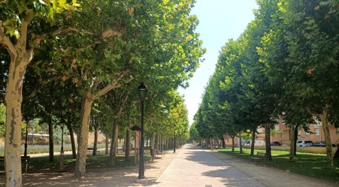 Parque de La Alameda, Molina de Aragón.
