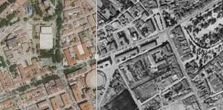Entretente en comprobar cómo ha cambiado Guadalajara o tu pueblo desde 1956 Guadalajara entre 1956 y 2024.