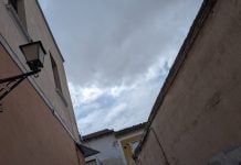 Más calor en Molina que en Guadalajara Nubes de lluvia sobre Guadalajara en agosto de 2026. (Foto: La Crónic@)