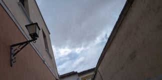 Más calor en Molina que en Guadalajara Nubes de lluvia sobre Guadalajara en agosto de 2026. (Foto: La Crónic@)