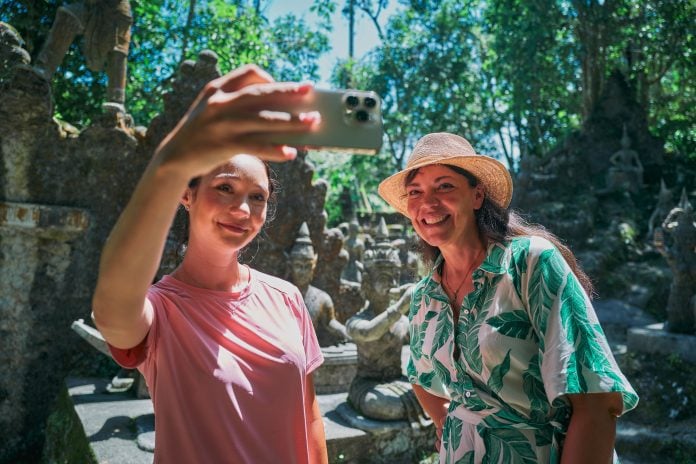 Un selfie en Tailandia.