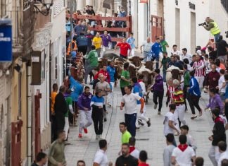 Encierro limpio el de este sábado en Guadalajara Encierro del sábado