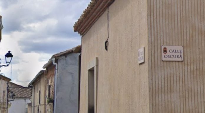 Calle Mayor de Angón. (Foto: Google Maps)