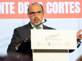 Pablo Bellido, durante su intervención.
