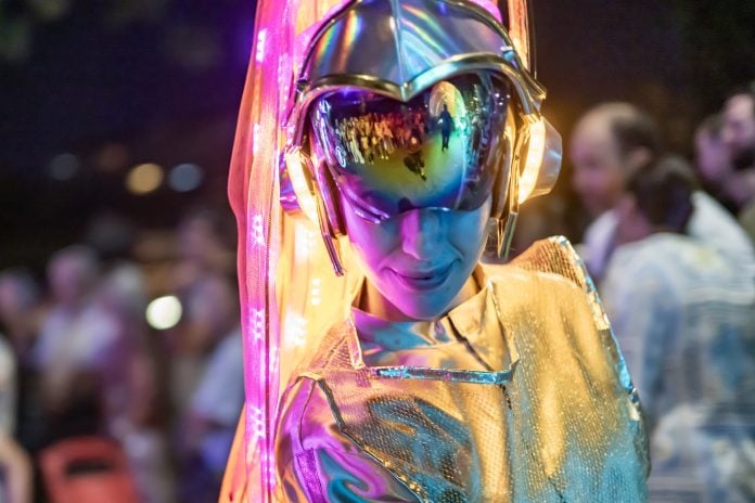 Figurante en el Desfile de Ferias de 2026. (Foto: Ayuntamiento de Guadalajara)