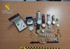 Detenido «in fraganti» en El Casar: se escondió entre unas cajas, con las joyas robadas en los bolsillos Efectos a punto de ser robados en El Casar. (Foto: Guardia Civil)